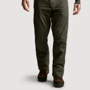 Pant Dew Point zip lock , Color Deep Lichen,GORE-TEX 3-layer with ripstop nylon