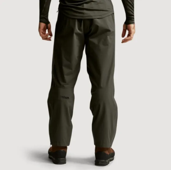 Pant Dew Point zip lock , Color Deep Lichen,GORE-TEX 3-layer with ripstop nylon