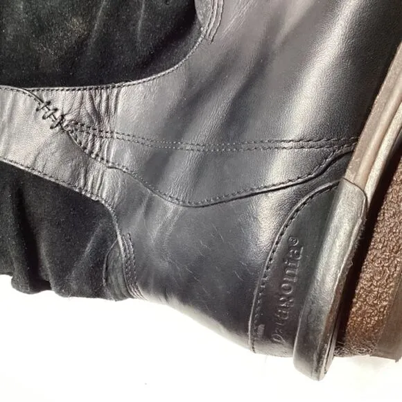 Patagonia  Addie Boots leather &amp; suede black Size 8