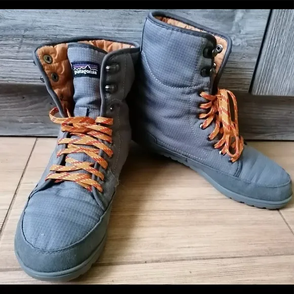 Patagonia GORETEX Activist Boots 7 grey insulated high tops