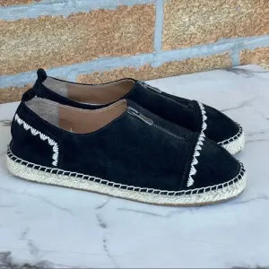 Patricia Nash Eva Black espadrille shoes 9.5