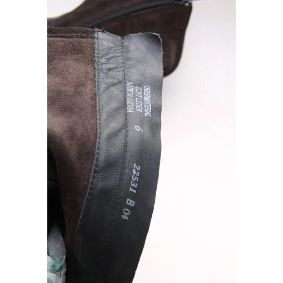 Paul Green Adison Engineer Boots Buckle Pull On Suede Women's UK 6 Us 8.5