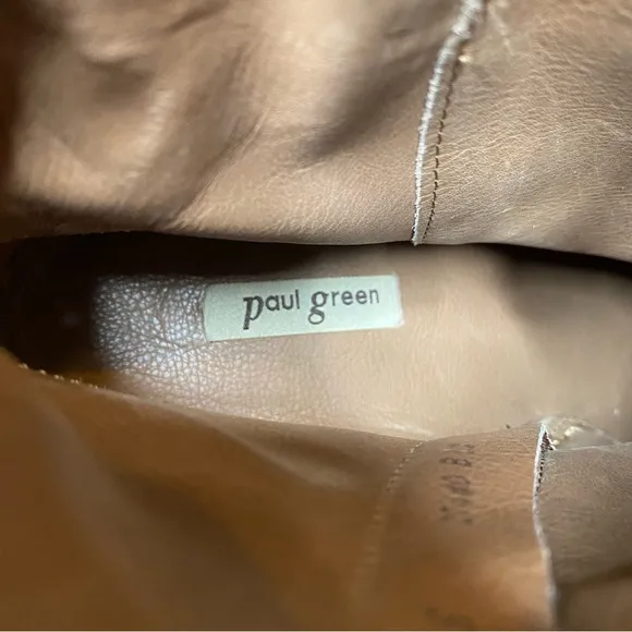 Paul Green Taupe Suede Buckle Lug Sole Boot 5 / 7.5