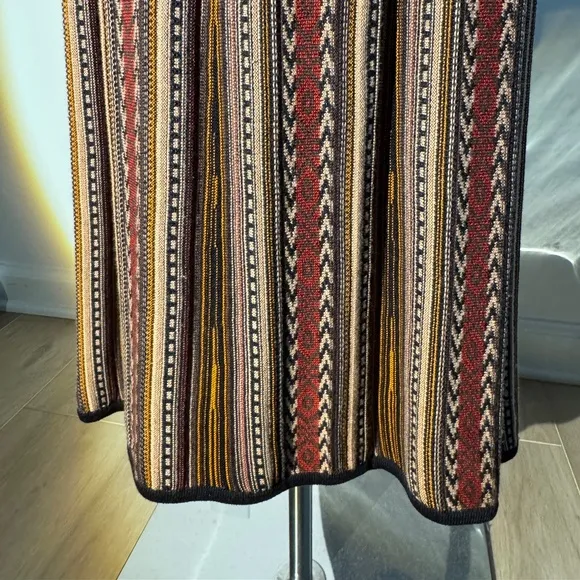 Peruvian Connection, Samaranda A-Line Skirt, Multi, Size S