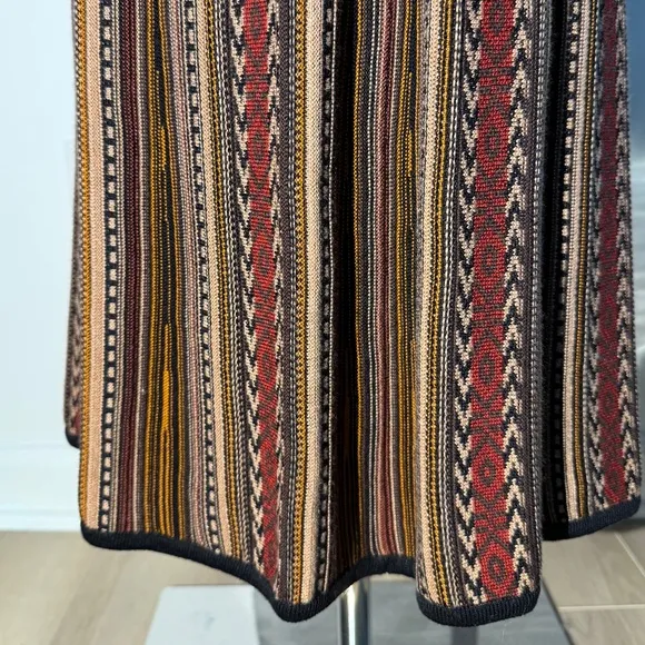 Peruvian Connection, Samaranda A-Line Skirt, Multi, Size S