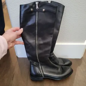 Phisique de Femme leather riding boots 38 8