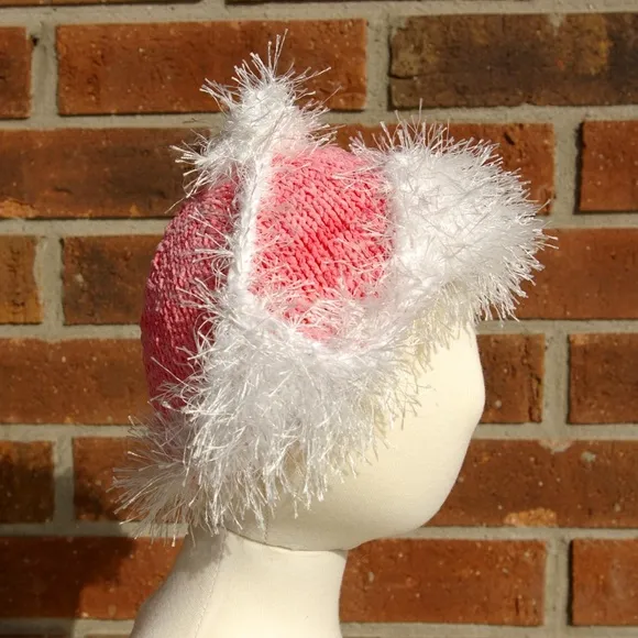 Pink Suede Ugg Boots and Aviator Hat – 0-3 Months