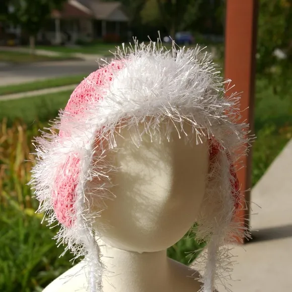 Pink Suede Ugg Boots and Aviator Hat – 0-3 Months