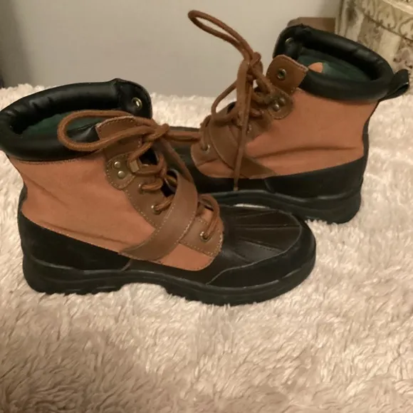 Polo by Ralph Lauren Boys  COLBEY Boots Sz 5