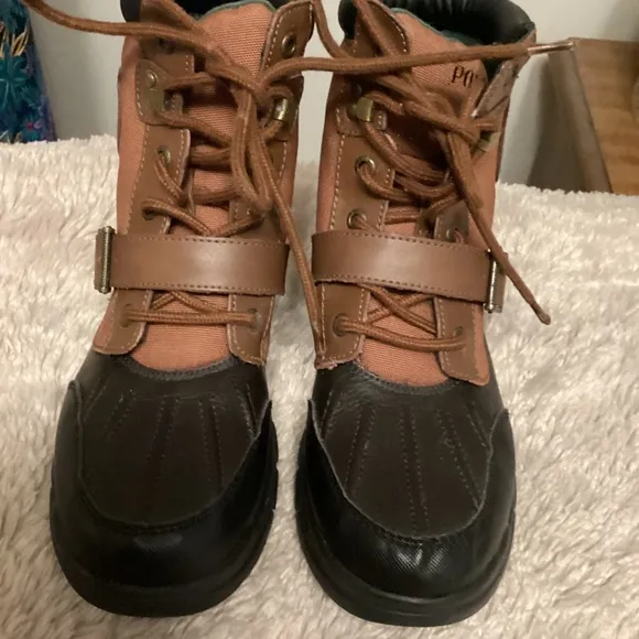 Polo by Ralph Lauren Boys  COLBEY Boots Sz 5