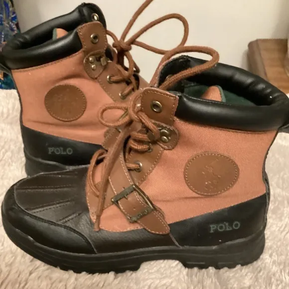 Polo by Ralph Lauren Boys  COLBEY Boots Sz 5