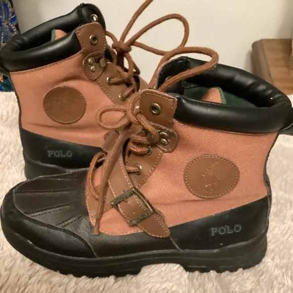 Polo by Ralph Lauren Boys  COLBEY Boots Sz 5