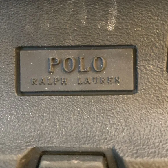 Polo Ralph Lauren black rubber lug sole boots with leather &amp; shearling uppers