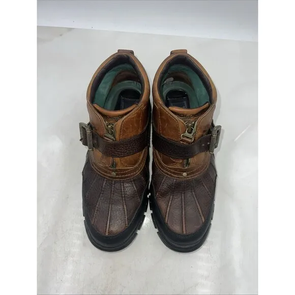 Polo Ralph Lauren Boots Mens 8.5 Dover III Leather Duck Boots