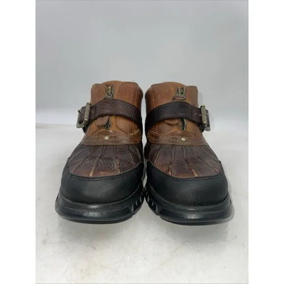 Polo Ralph Lauren Boots Mens 8.5 Dover III Leather Duck Boots