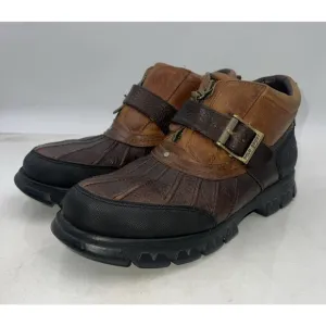 Polo Ralph Lauren Boots Mens 8.5 Dover III Leather Duck Boots
