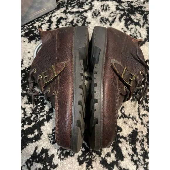 Polo Ralph Lauren Leather Boots Boys Kids Size 6