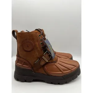 Polo Ralph Lauren Oslo High Waterproof Leather Suede Boots Men's Size 11.5D.