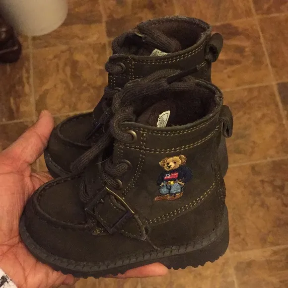 Polo Ralph Lauren toddler suede boots