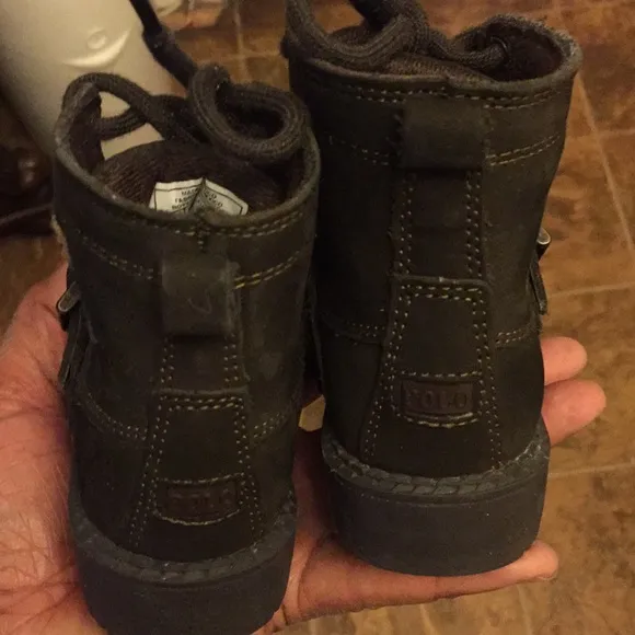 Polo Ralph Lauren toddler suede boots