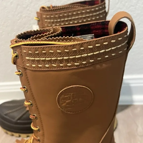 Polo RL Guide Logan Leather Vibram Soles Duck Hunting Boots NWT
