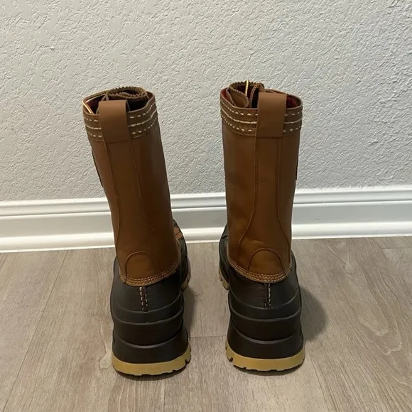 Polo RL Guide Logan Leather Vibram Soles Duck Hunting Boots NWT