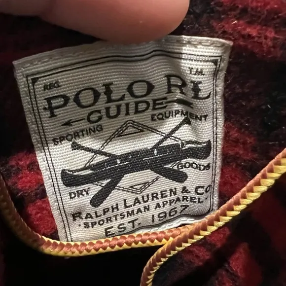 Polo RL Guide Logan Leather Vibram Soles Duck Hunting Boots NWT
