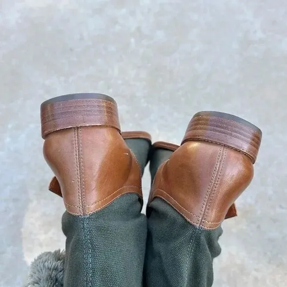 Pour La Victoire Jules Canvas Leather Riding Boots
