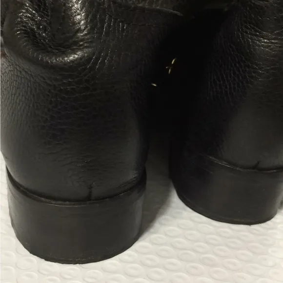 Preloved Tory Burch Leather Riding Boots