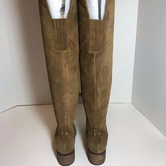 PRICE FIRM BNIB Vince Camuto Karinda Tan OTK Suede Boots 6