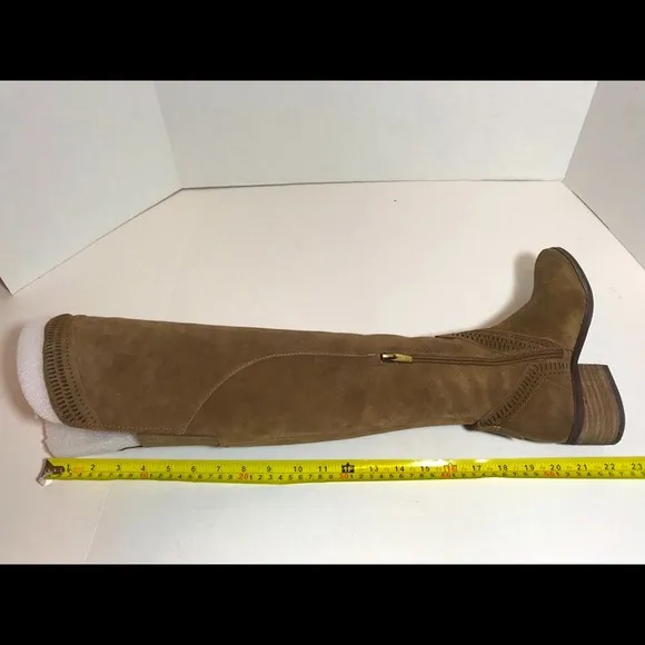 PRICE FIRM BNIB Vince Camuto Karinda Tan OTK Suede Boots 6