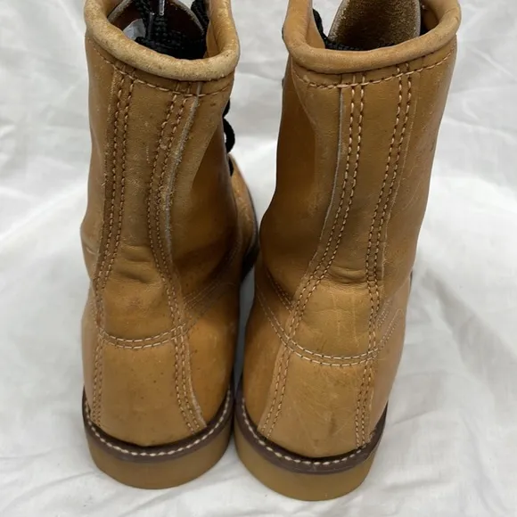 Process82 leather over the ankle boots boys sz 1.5