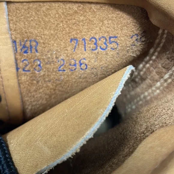 Process82 leather over the ankle boots boys sz 1.5