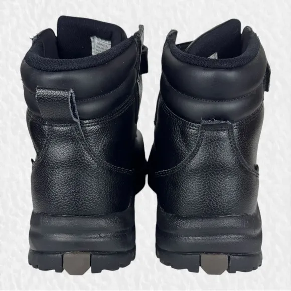 Propet Cliff Walker Tall Strap Boots Mens Size 16 3E Black Waterproof MBA033L