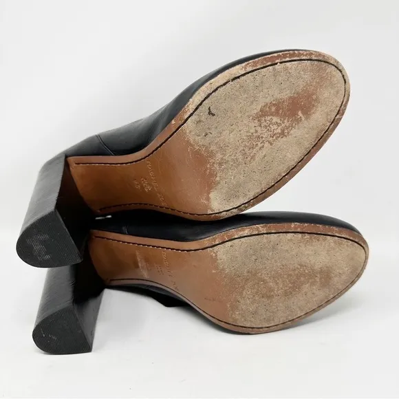 Rachel Zoe Leather Claudia Slouch Heeled Boots