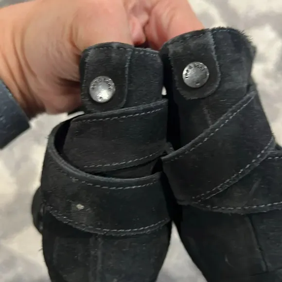 Rag &amp; Bone Black Suede Ankle Boots 8.5​