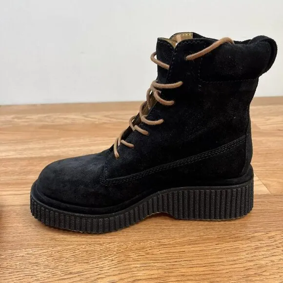Rag &amp; Bone Black Suede Sloane Boots Women's Size 6 NEW
