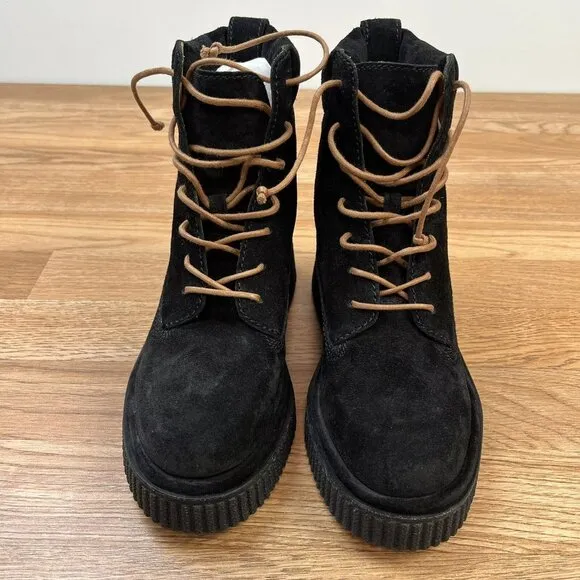 Rag &amp; Bone Black Suede Sloane Boots Women's Size 6 NEW
