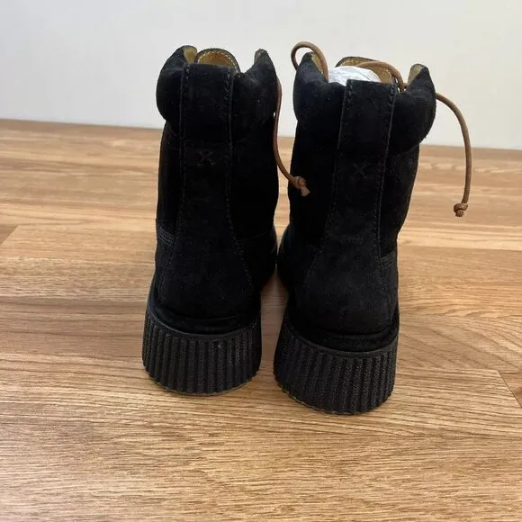 Rag &amp; Bone Black Suede Sloane Boots Women's Size 6 NEW