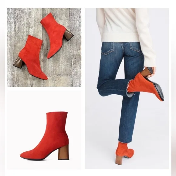 ♥️RAG &amp; BONE FEI BOOT in Fiery Red