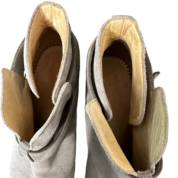 Rag &amp; Bone | Gray Harrow Suede Ankle Boots Size 39
