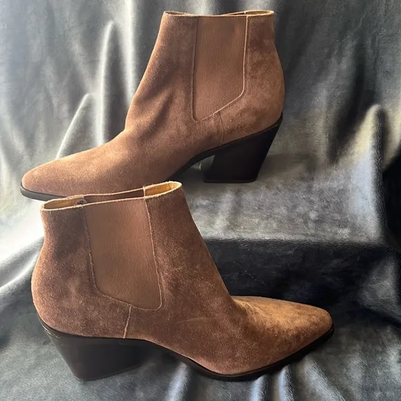 RAG &amp;  BONE RAG AND BONE WOMEN’S SZ 11 BROWN HEELED BOOTS NWT