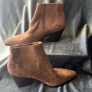 RAG &amp;  BONE RAG AND BONE WOMEN’S SZ 11 BROWN HEELED BOOTS NWT