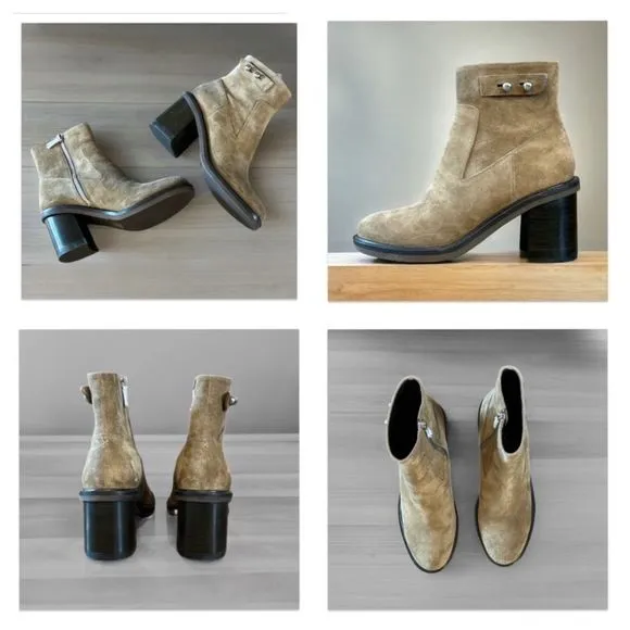 Rag &amp; Bone Soren Boot in Olive Suede