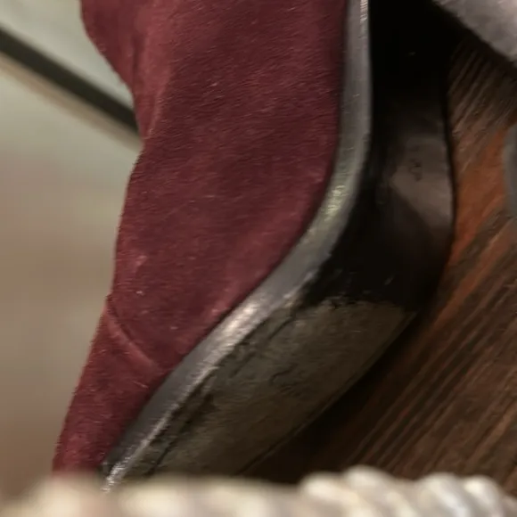Rag and bone burgundy boots