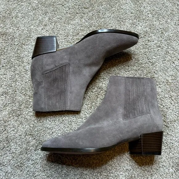 Rag and bone Rover Grey Suede Boots NEW Size 36.5