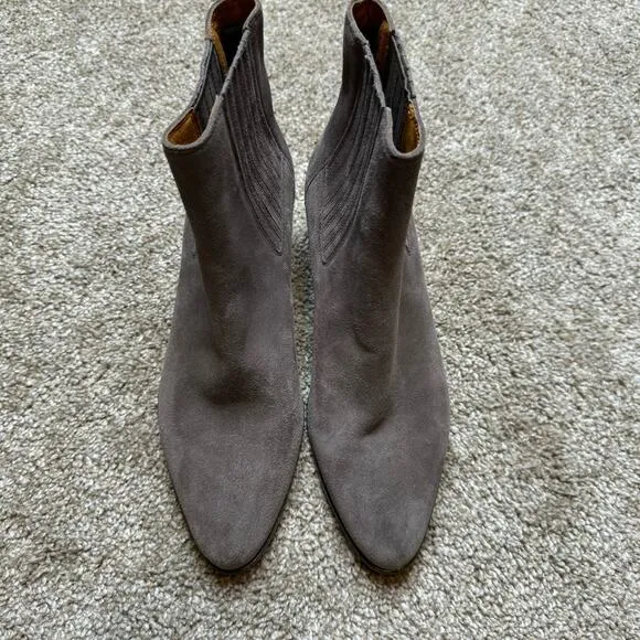 Rag and bone Rover Grey Suede Boots NEW Size 36.5