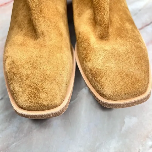 Rag and Bone Zip Up Axel Suede Leather Heeled Boots Booties 37 7