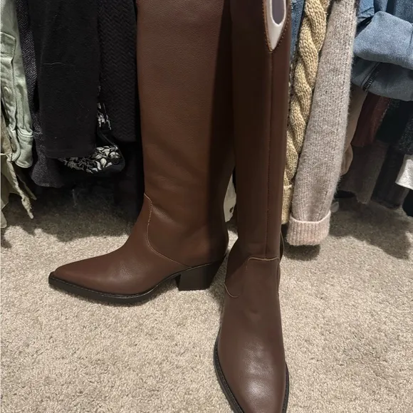 Raj Boots Chocolate Leather