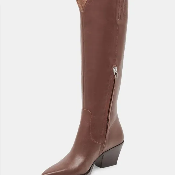 Raj Boots Chocolate Leather